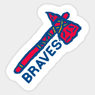 Atlanta Braveeees 03 Sticker